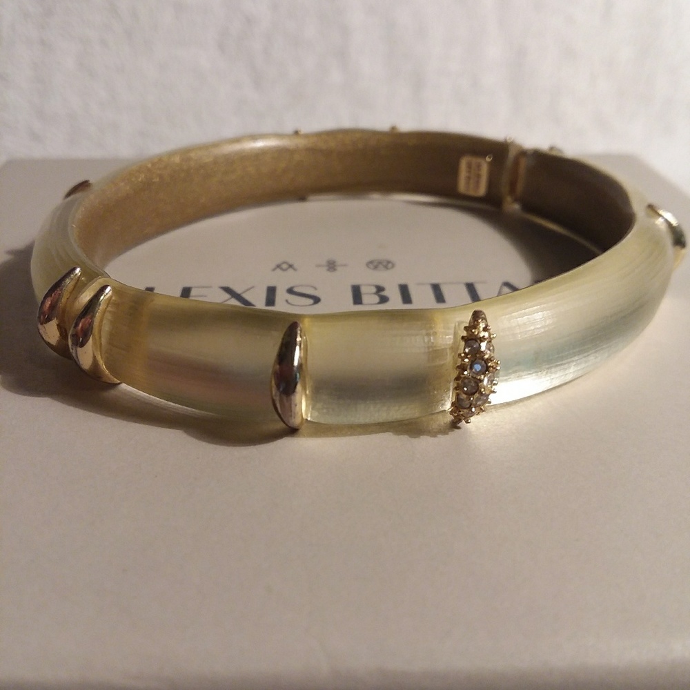 ALEXIS BITTAR Liquid Stripe Bangle